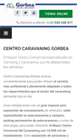 Mobile Screenshot of caravaning-gorbea.com